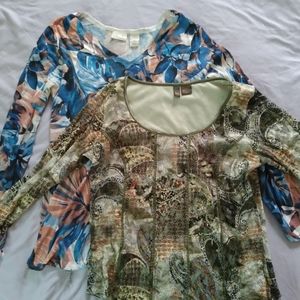 Tops lot of two sz M